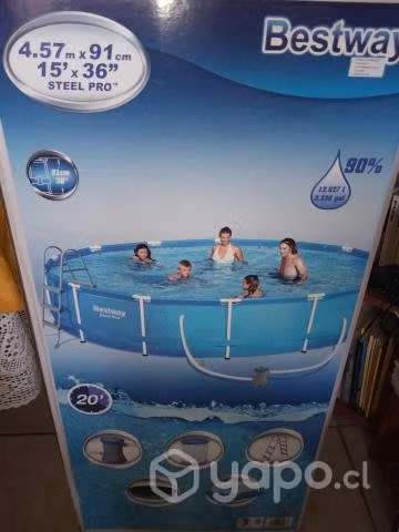 Piscina Bestway 4.57 mts x 91 cms. - Imagen 2