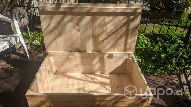 Baúl rústico para proyecto