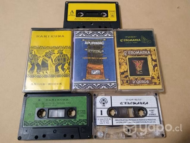 Mt219: pack tapes folklor peruano