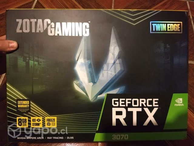 Zotac GeForce RTX 3070 Twin Edge LHR, 8GB, GDDR6