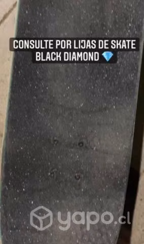 Lijas skate Griptape Black Diamond