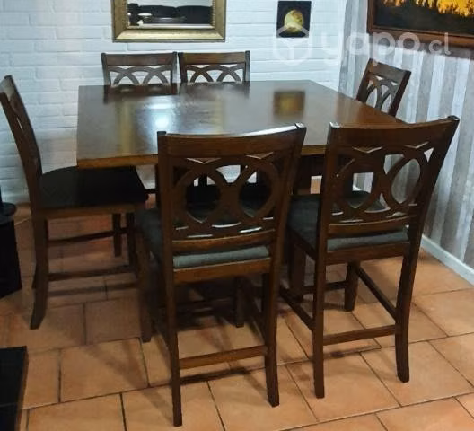 Comedor CIC 6 Sillas Modelo Mónaco casi nuevo