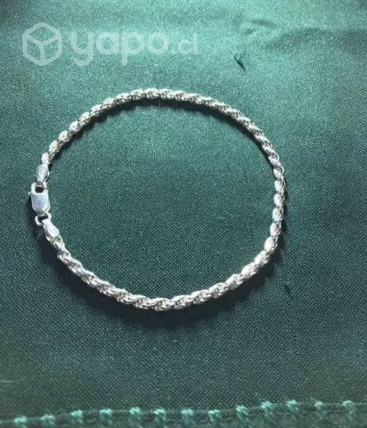 Pulseras de plata ley 925