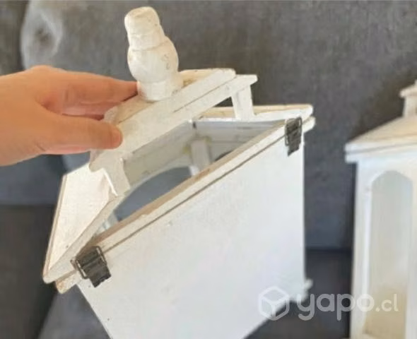 2 fanales de madera - Imagen 2