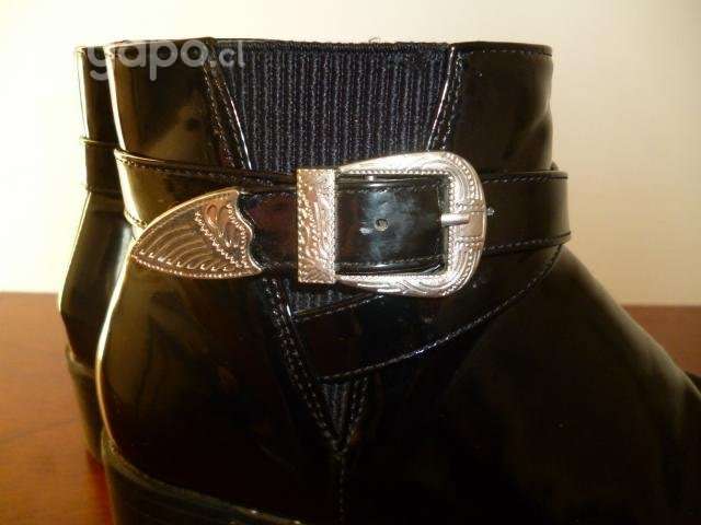 Botines negros mujer talla 38 - Imagen 4