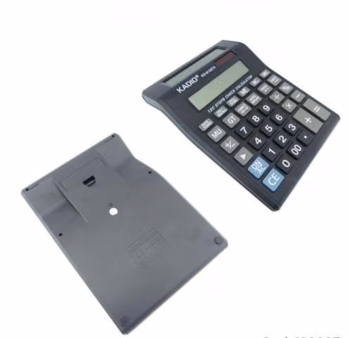 Calculadora Doble Visor, De 12 Digitos, Kadio Mode