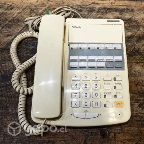Central telefónica Nitsuko 3x8 con 2 teléfonos - Imagen 3