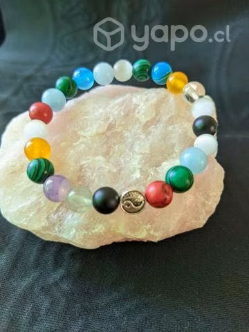 Pulsera mix de piedras naturales