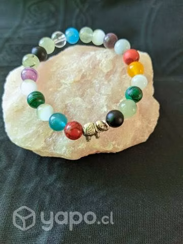 Pulsera mix de piedras naturales