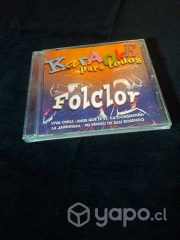 Cd Karaoke Folclor