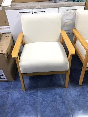 Poltrona Beige76x70x64cm
