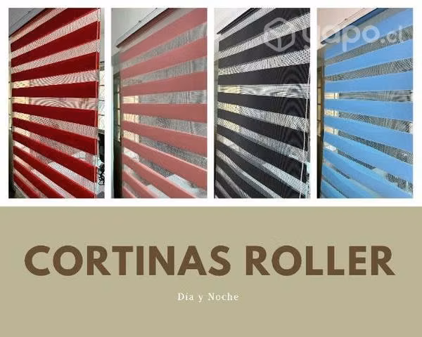 cortinas roller día y noche al mejor precio