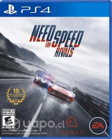 Need for Speed rivals PS4