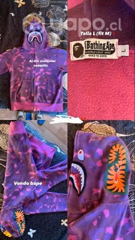 Bape morado