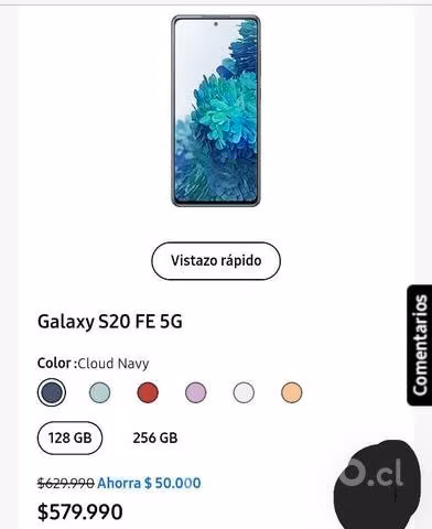 Samsung S20 FE 5G - Imagen 2