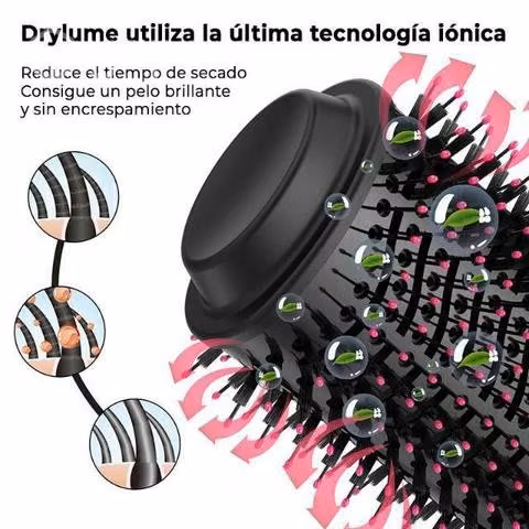 Cepillo secador de pelo 3 en 1