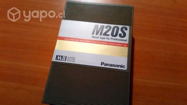 Cinta de video profesional panasonic m2 20 minutos