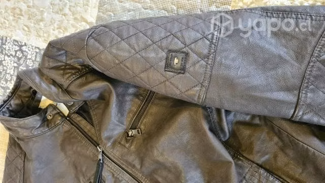 chaqueta ecocuero hombre - Imagen 2
