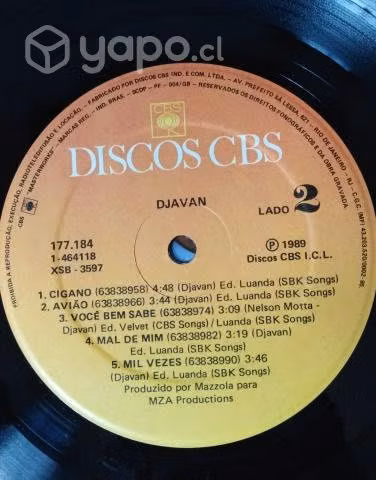 Vinilo / Djavan, Djavan - Imagen 3