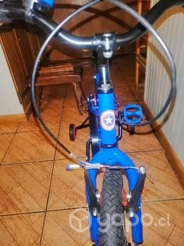 Bicicleta aro 16 nueva avangers capitan america