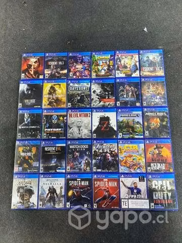 Juegos de play 4