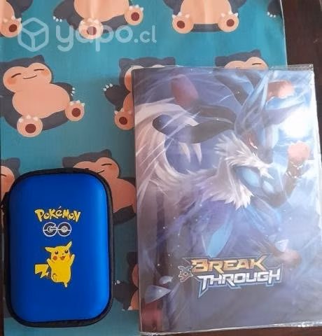 Carpeta para cartas pokemon 240 cartas