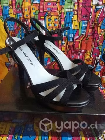 Chalas negras plataforma - Imagen 2
