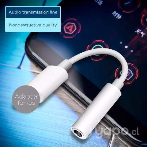 Adaptador Audífonos Iphone Original Lightning a Ca
