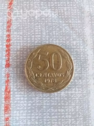 Moneda centavos 1978