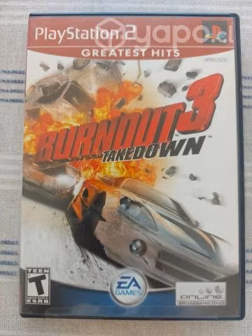 Bournout 3 Takedown PS2 PLAYSTATION