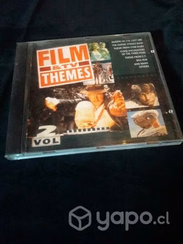 Cd grandes temas de la Tv y del cine