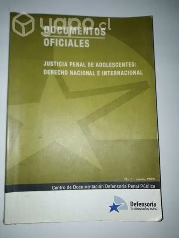 Derecho. Justicia Penal Adolescente