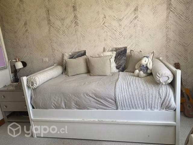 Cama Nido 1 plaza impecable, con dos colchones - Imagen 3