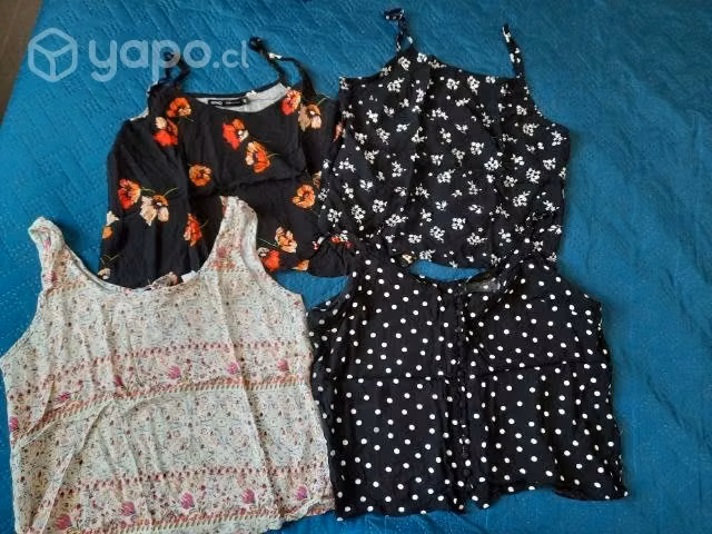 Lote de poleras xs-s