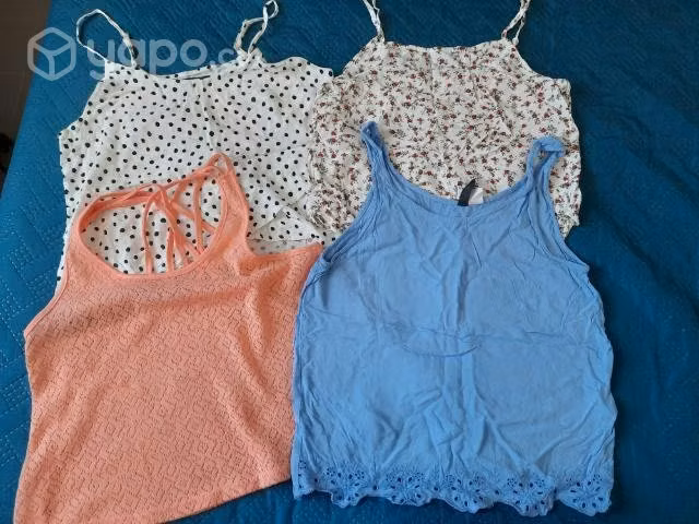 Lote de poleras xs-s