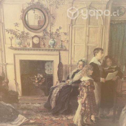 Cuadro victoriano"Dulce Hogar" - Imagen 2