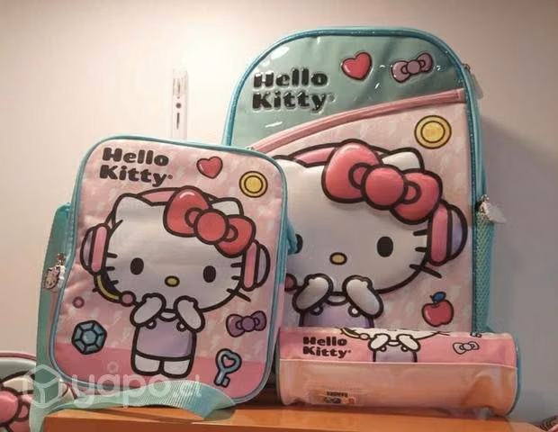 Mochila tripack HELLO KITTY