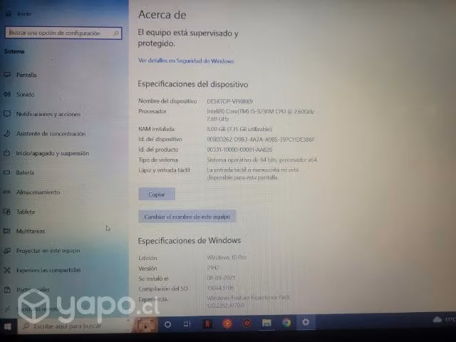 Laptop gamer cambio por ps4