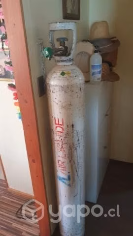 Tubo grande de oxigeno medicinal air liquid - Imagen 3