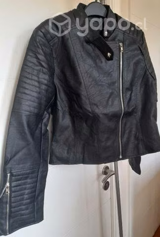 Cazadoras biken ecocuero mujer talla L