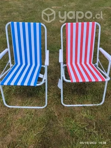 Silla de playa plegable