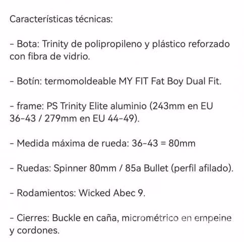 Patines POWERSLIDE NEXT CORE 80 - Imagen 2