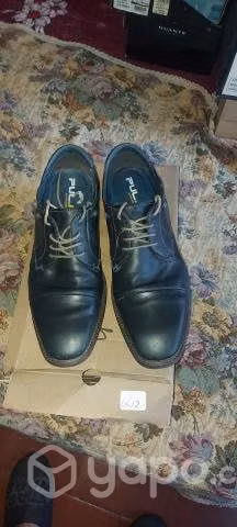 Zapatos Guante Cuero Azul N43 - Imagen 6