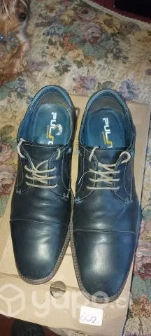 Zapatos Guante Cuero Azul N43 - Imagen 3