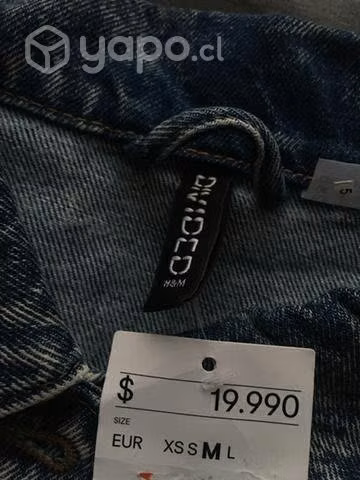 Chaqueta mezclilla H&M nueva - Imagen 2
