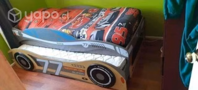 Cama nido Auto de 1 plaza, sin colchones - Imagen 2