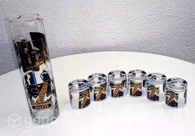 Set de Copas + Jarrón para Vino