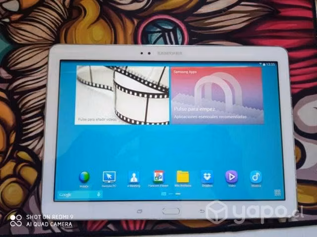 Tablet Samsung SM-T520 Año 2015 CONVERSABLE