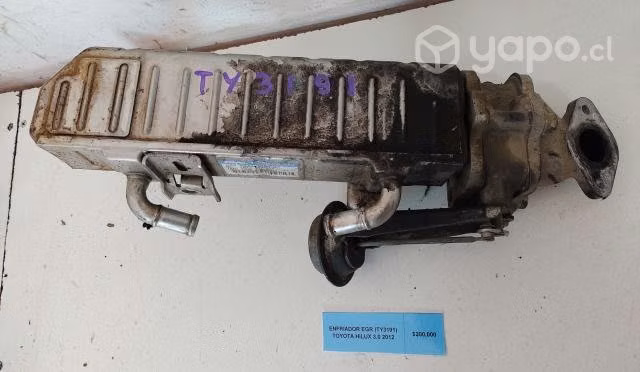 Enfriador EGR (TY3191) Toyota Hilux 3.0 2012