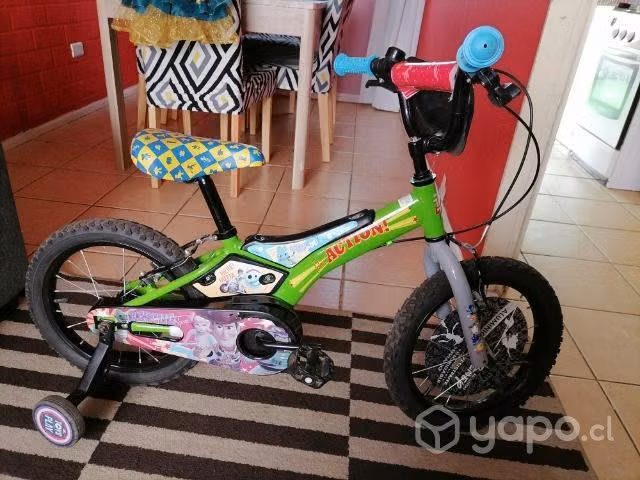 Hermosa Bicicleta aro 16 excelente estado